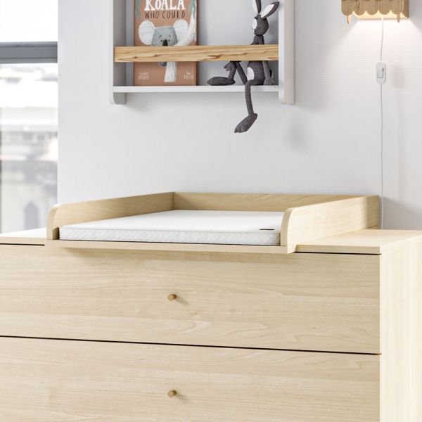 plan a langer bois naturel commode bebe chambre bebe Petite Amélie