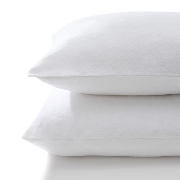 Protège coussin blanc 60x70 cm par Petite Amélie 