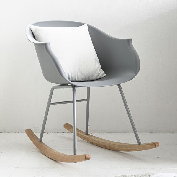 rocking chair scandinave chambre bebe gris Petite Amélie