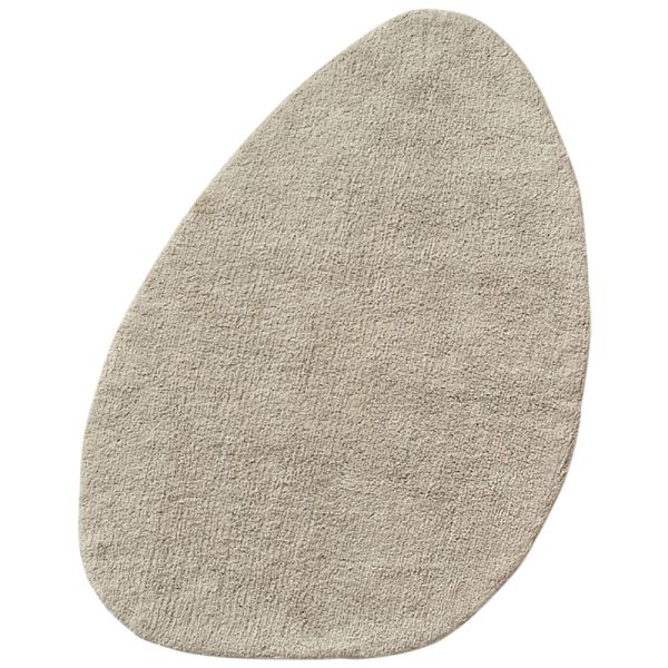 tapis enfant gris coton lavable galet Petite Amélie 1
