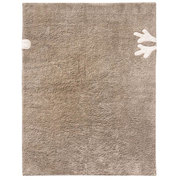 tapis enfant lavable gris cert 100x130 rectangle Petite Amélie 1