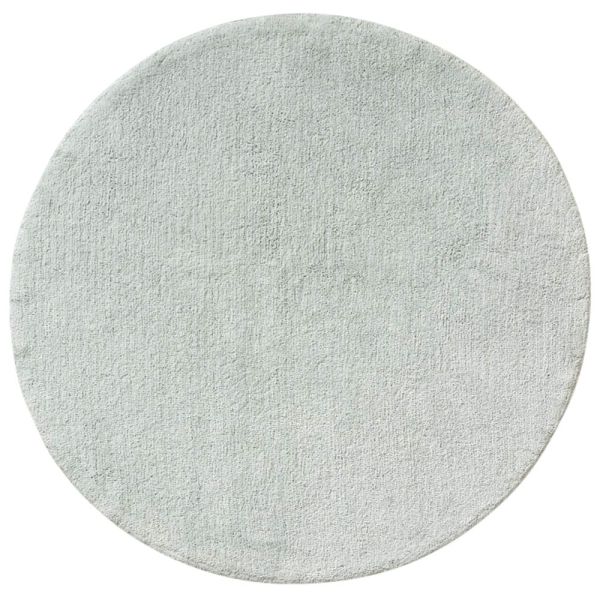 Tapis rond enfant bleu mint pour chambre enfant