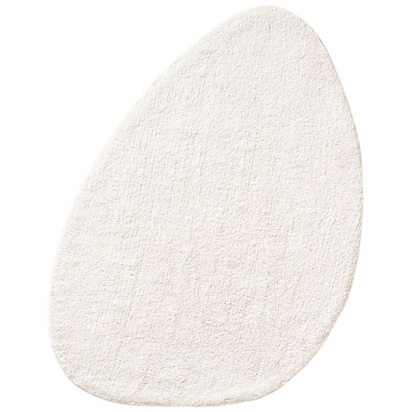 tapis lavable chambre bebe ivoire blanc coton Petite Amélie 1