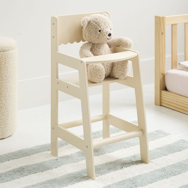 Chaise haute pour poupée «Noisette»