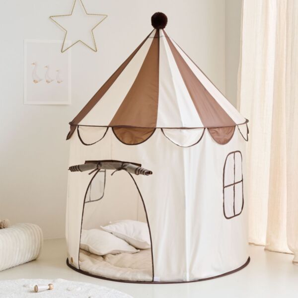 Tente enfant pop-up «Cocoa» | Beige et marron