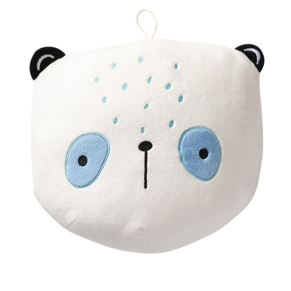 trophee panda peluche murale decoration chambre bebe