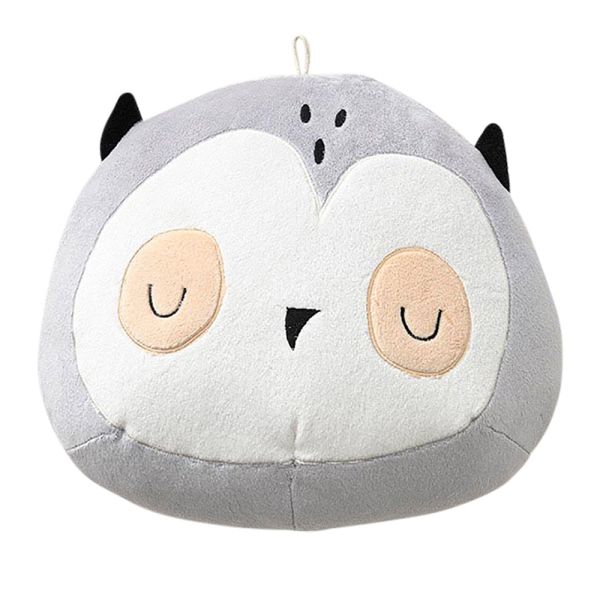 trophee peluche animal chouette gris Petite Amélie