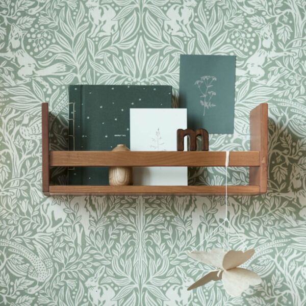 ÉTAGÈRE MURALE EN BOIS « HÊTRE» | NOYER