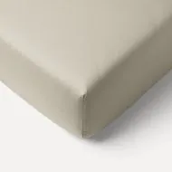 Lot De 2 Draps Housse Bébé 60x120 Cm - 100% Coton Jersey Bio, Extensible, élastique Tout Autour - Coloris écru Et Vert, Sans Repassage - 5