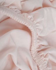 Drap housse vieux rose pour lit bébé 140 x 70 cm – bebemam
