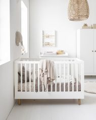 Lit bébé «HÊTRE» 60x120cm en bois ✔️ Petite Amélie