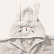 Poncho De Bain Bébé 100x100 Cm - 100% Coton - Capuche Intégrée - Doux Et Absorbant - Pour Nouveau-nés Et Bébés