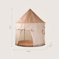 Keenso Tente de jeu pour enfants Tente d'enfant château lumineux tente