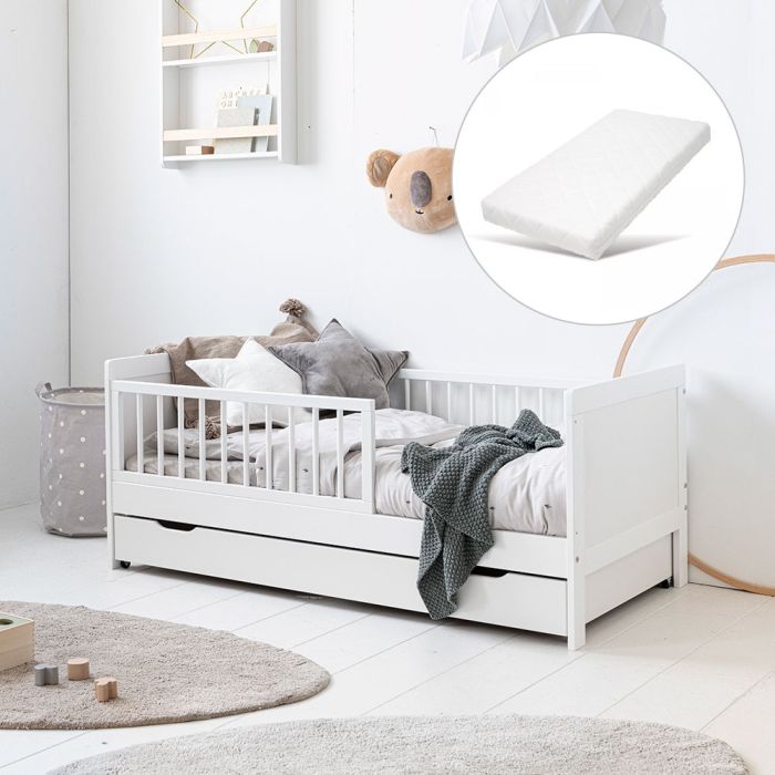 Housse de couette zippée polyester coton Eclair - Aucun 