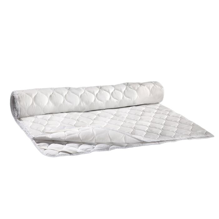 Protège matelas imperméable en coton 160+80 gr/m² protect - blanc