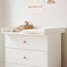 Plan à langer pour commode «Bocca Nova» | Blanc