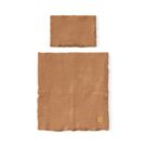 LINGE DE LIT POUR POUPÉE « COLOMBE » | CARAMEL