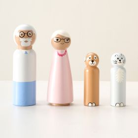 Figurines pour maison de poupées | «Ma Grande Famille Jacinthe»