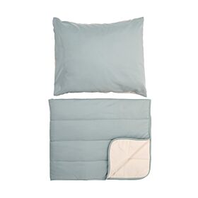 Couette sans housse avec taie d’oreiller | 140 x 200 cm | Vert