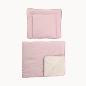 Couette sans housse avec oreiller | 120 x 150 cm | Rose