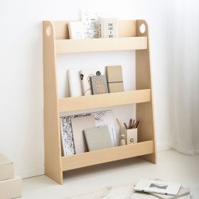 BIBLIOTHÈQUE MONTESSORI «ELLIPSE» | NATUREL