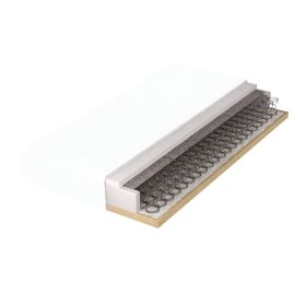 MATELAS A RESSORTS 90X200 CM AVEC CADRE EN BOIS | convient au lit mezzanine OMBRE