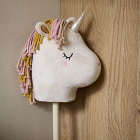 CHEVAL BÂTON LICORNE «LARA» | 63 CM