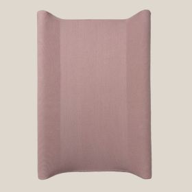 HOUSSE DE MATELAS À LANGER TRICOTÉE 50 X 70 CM | ROSE