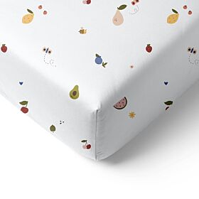 Drap housse «Fruit» | 80 x 160 cm