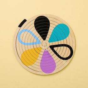 Mobile bébé en bois Montessori