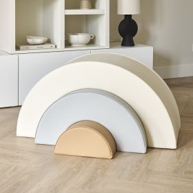 Blocs de construction souples «ARC EN CIEL» | 3 pièces | pastel