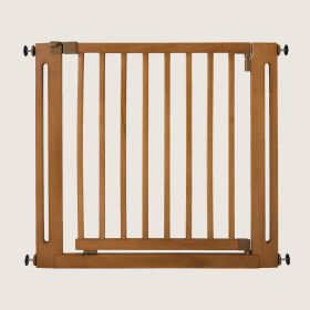 Barrière sécurité enfant en bois | Ajustable de 87-95 cm | Noyer