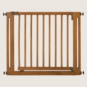 Barrière sécurité enfant en bois | Ajustable de 95-103 cm | Noyer