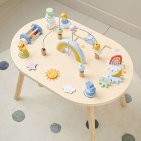 TABLE D'ACTIVITÉ BÉBÉ «MÉTÉO» | MULTICOLORE