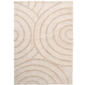 TAPIS SCANDINAVE 120 X 170 CM LAVABLE | BEIGE
