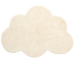 TAPIS NUAGE 80 x 110 CM LAVABLE | BLANC CASSÉ
