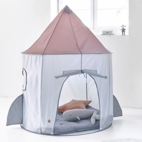 Tente pour enfant «Fusée» | Haut. 1.35M | Bleu & orange