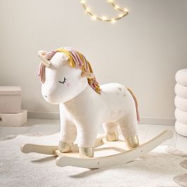 Cheval à bascule licorne 