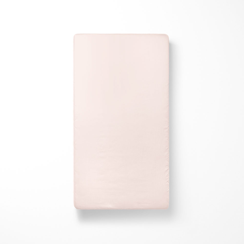 Drap-Housse Jersey 100% Coton Rose 160x80 Cm – Pour Matelas Bébé Ou Lit Junior Extensible