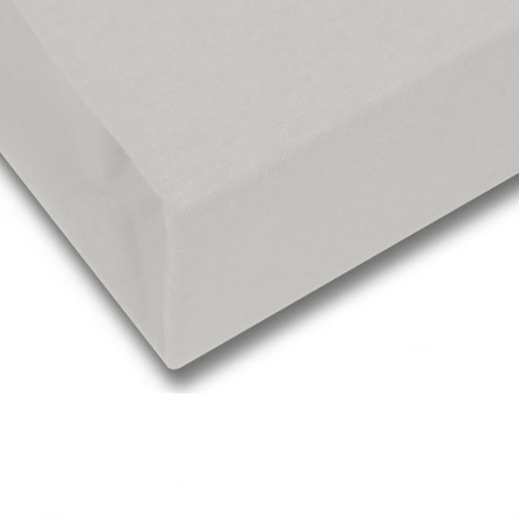 Drap-housse pour lit enfant 70x160cm - coton biologique blanc