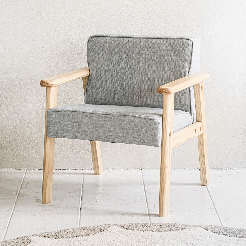 Fauteuil enfant luxe «Retro» | bleu