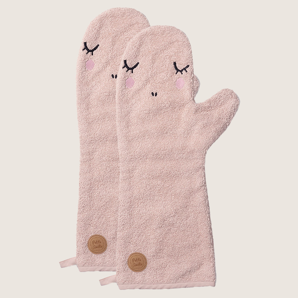 2 Gants De Toilette éponge Pour Bébé - Motifs Animaux Mignons, Coton Doux, Exfoliants Et Ludiques Pour Le Bain