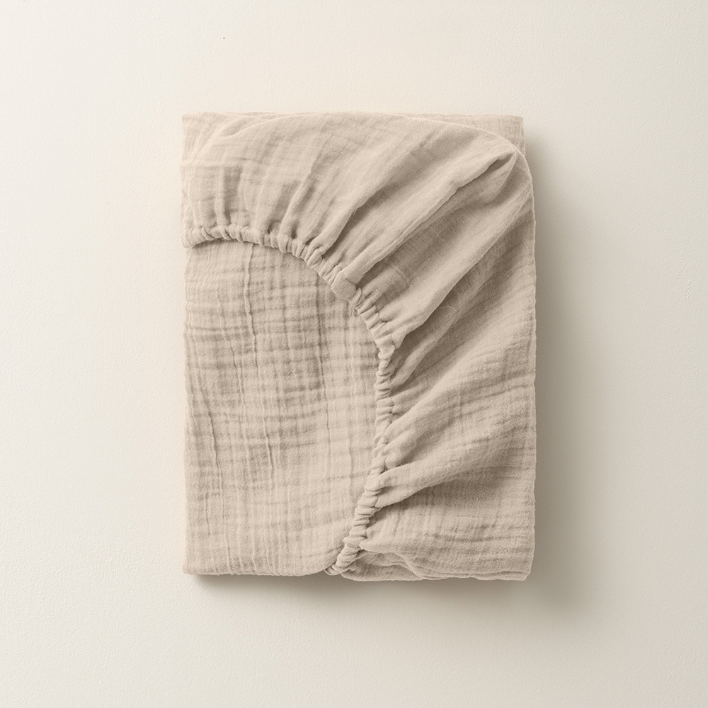 Housse matelas à langer coton bio | Rose