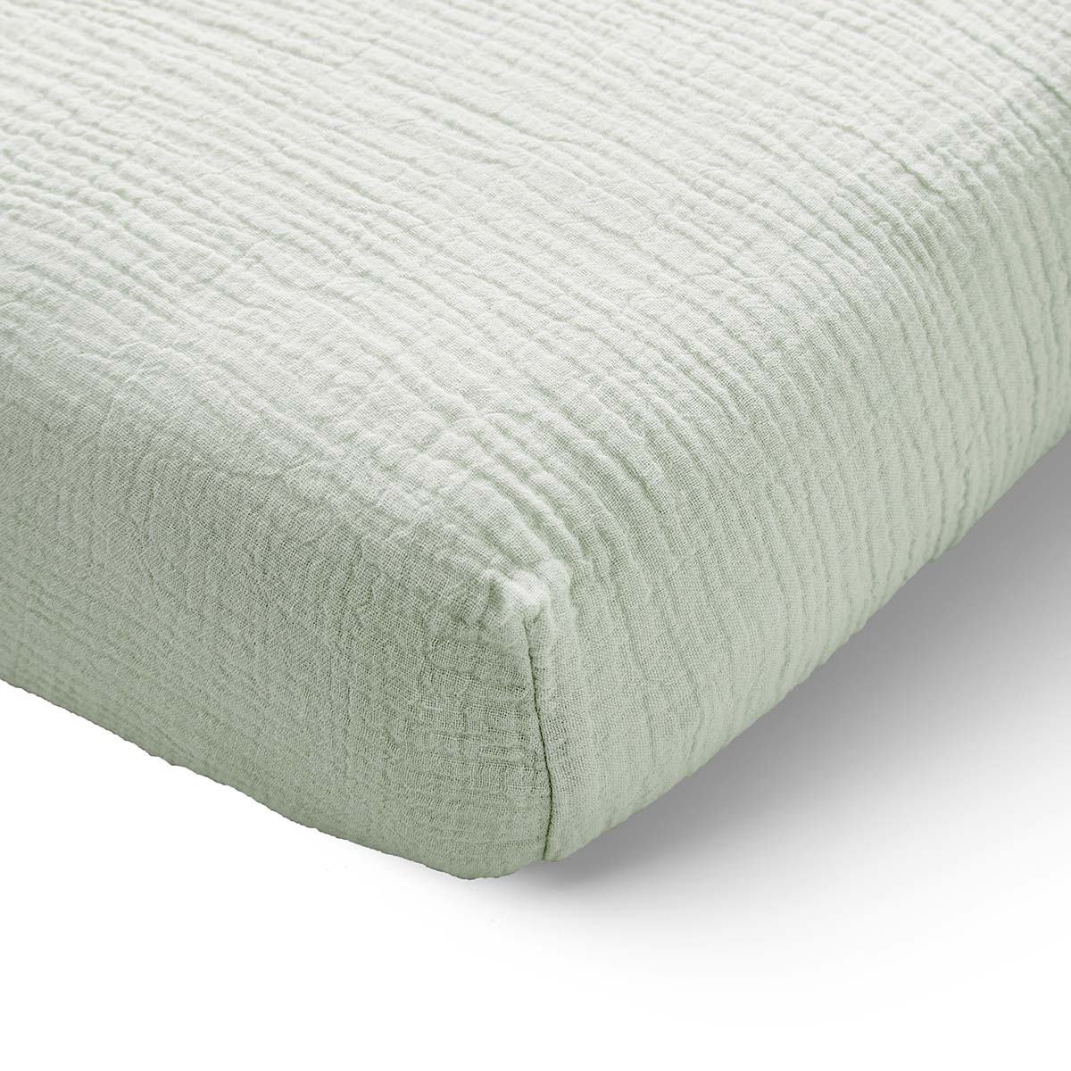 Petite Amélie - Petite Amélie Drap-housse Enfant | Coton Biologique | Vert Clair | 70x140 cm | Pour Matelas Jusqu'à 16 cm D'épaisseur