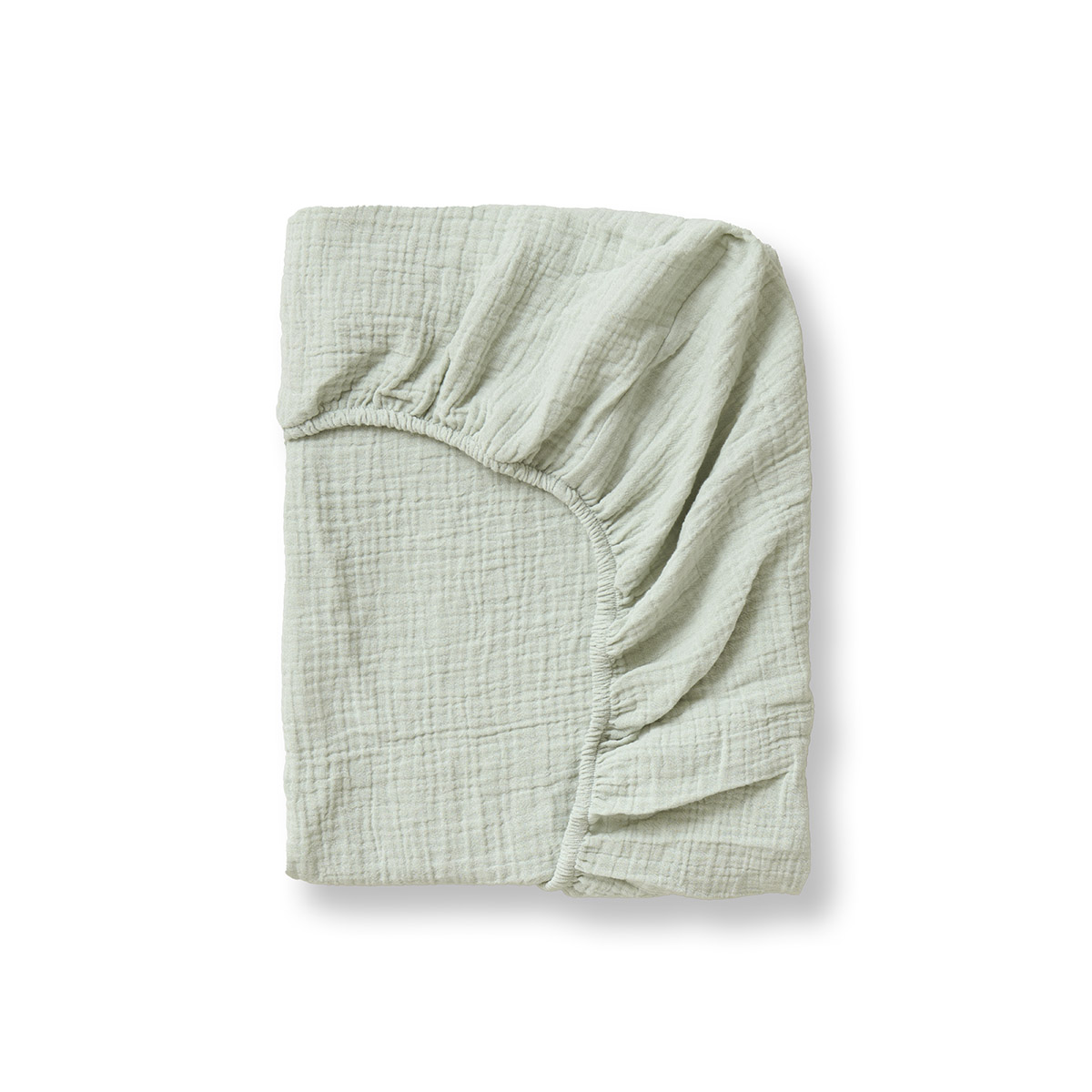 Petite Amélie Drap-housse Enfant | Coton Biologique | Vert Clair | 70x140 cm | Pour Matelas Jusqu'à 16 cm D'épaisseur (Petite Amélie) - Image 2