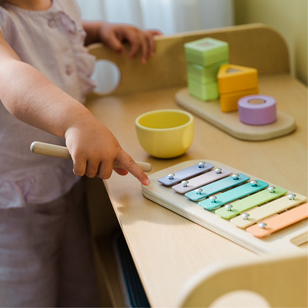 Petite Amélie | Coffret de jeux Montessori | Jeu d'éveil éducatif en bois et silicone | 16-18 mois | Kit complet pour le développement de l'enfant (Petite Amélie) - Image 4