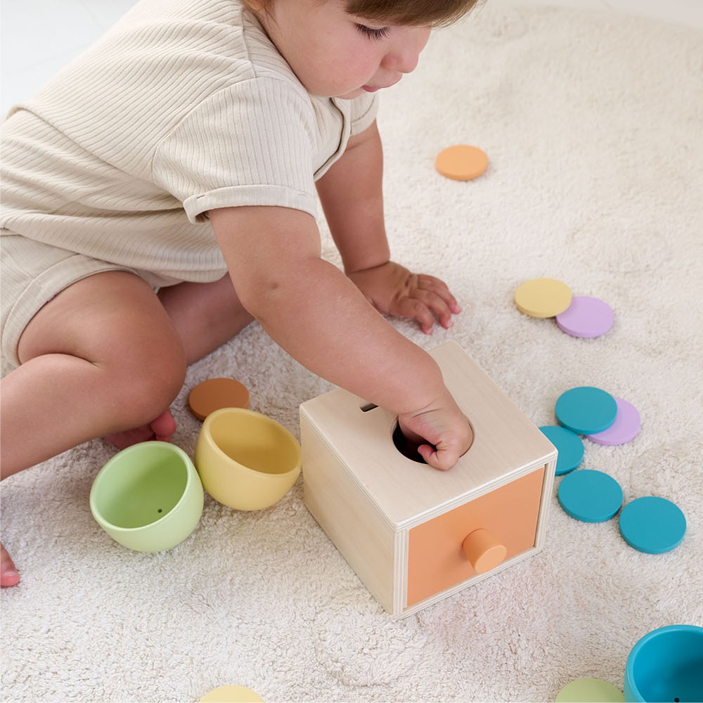 Petite Amélie Coffret de jouets Montessori | Kit de jeu d'éveil éducatif en bois certifié FSC | Apprentissage sensoriel | 13-15 mois (Petite Amélie) - Image 2