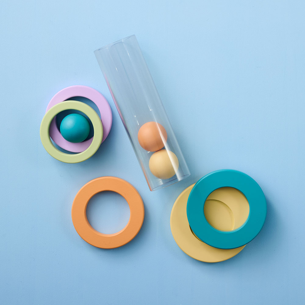 Petite Amélie | Coffret de jeux Montessori | Jeu d'éveil éducatif en bois et silicone | 16-18 mois | Kit complet pour le développement de l'enfant (Petite Amélie) - Image 6