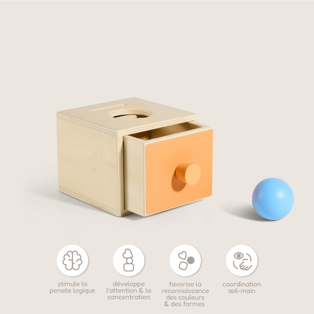 Petite Amélie Coffret de jouets Montessori | Kit de jeu d'éveil éducatif en bois certifié FSC | Apprentissage sensoriel | 13-15 mois (Petite Amélie) - Image 3
