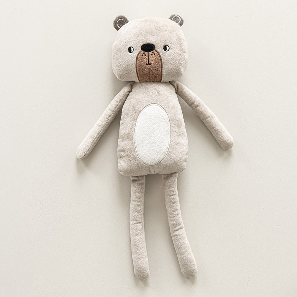 Peluche doudou animal Ours Ted beige | 50cm